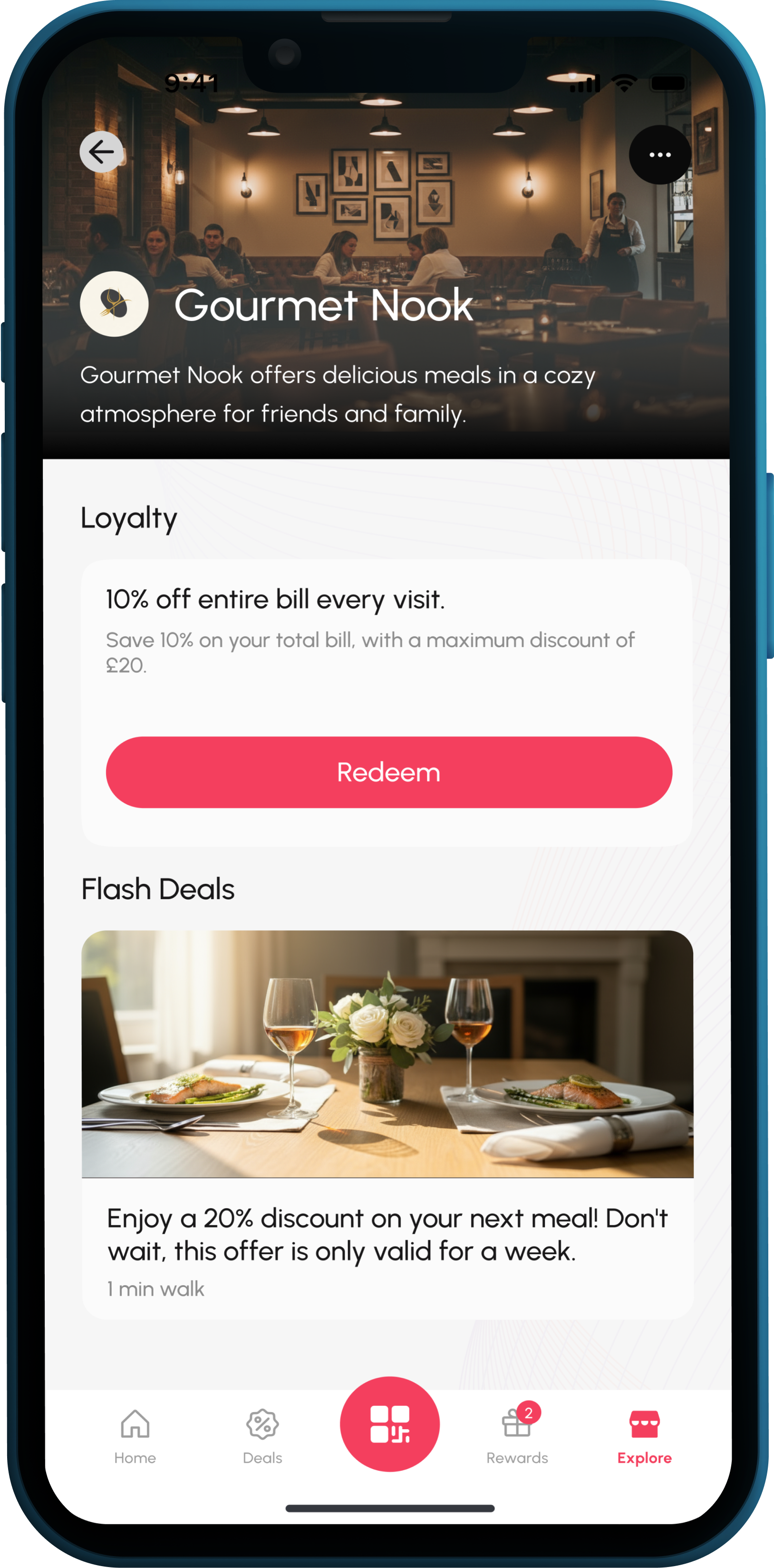 Butcher shop loyalty program
